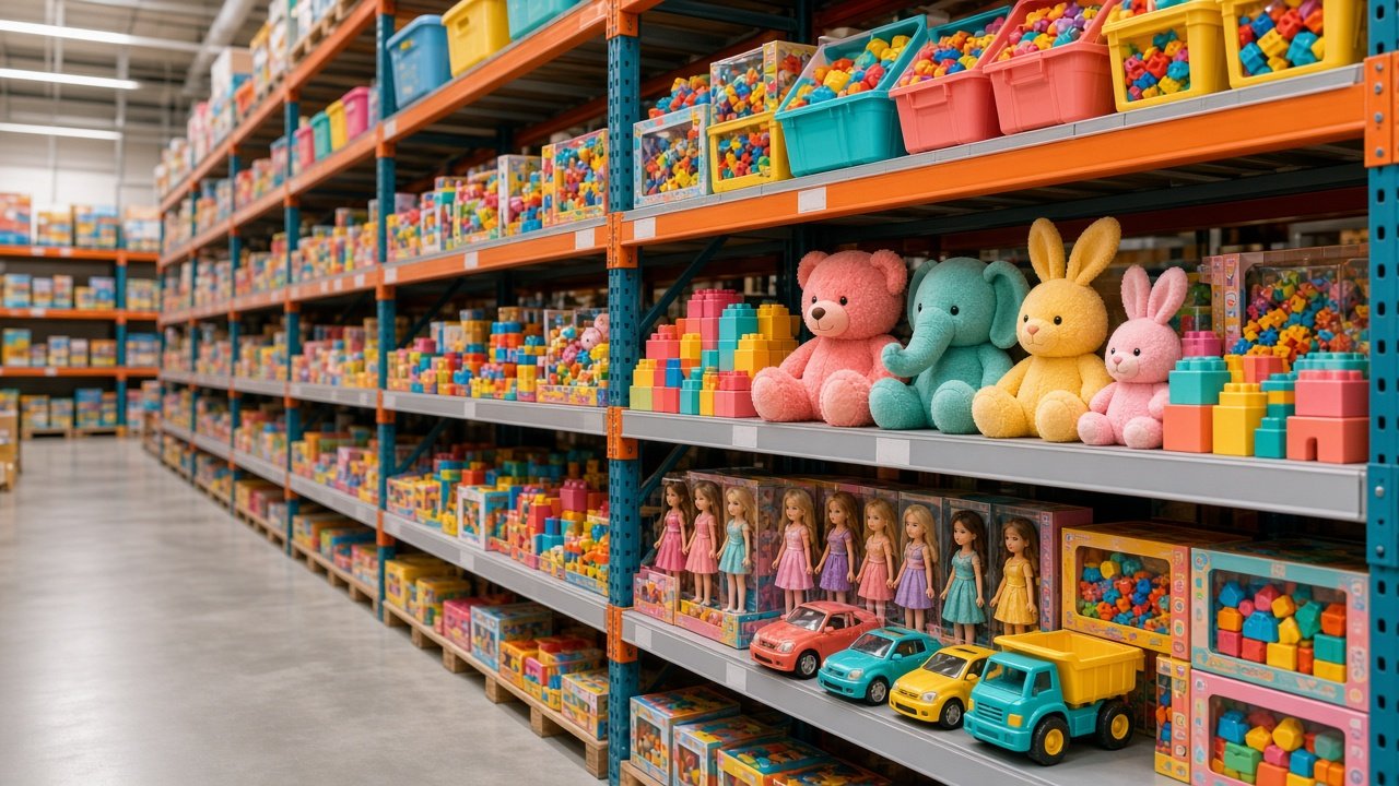 Entrepôt de jouets en gros