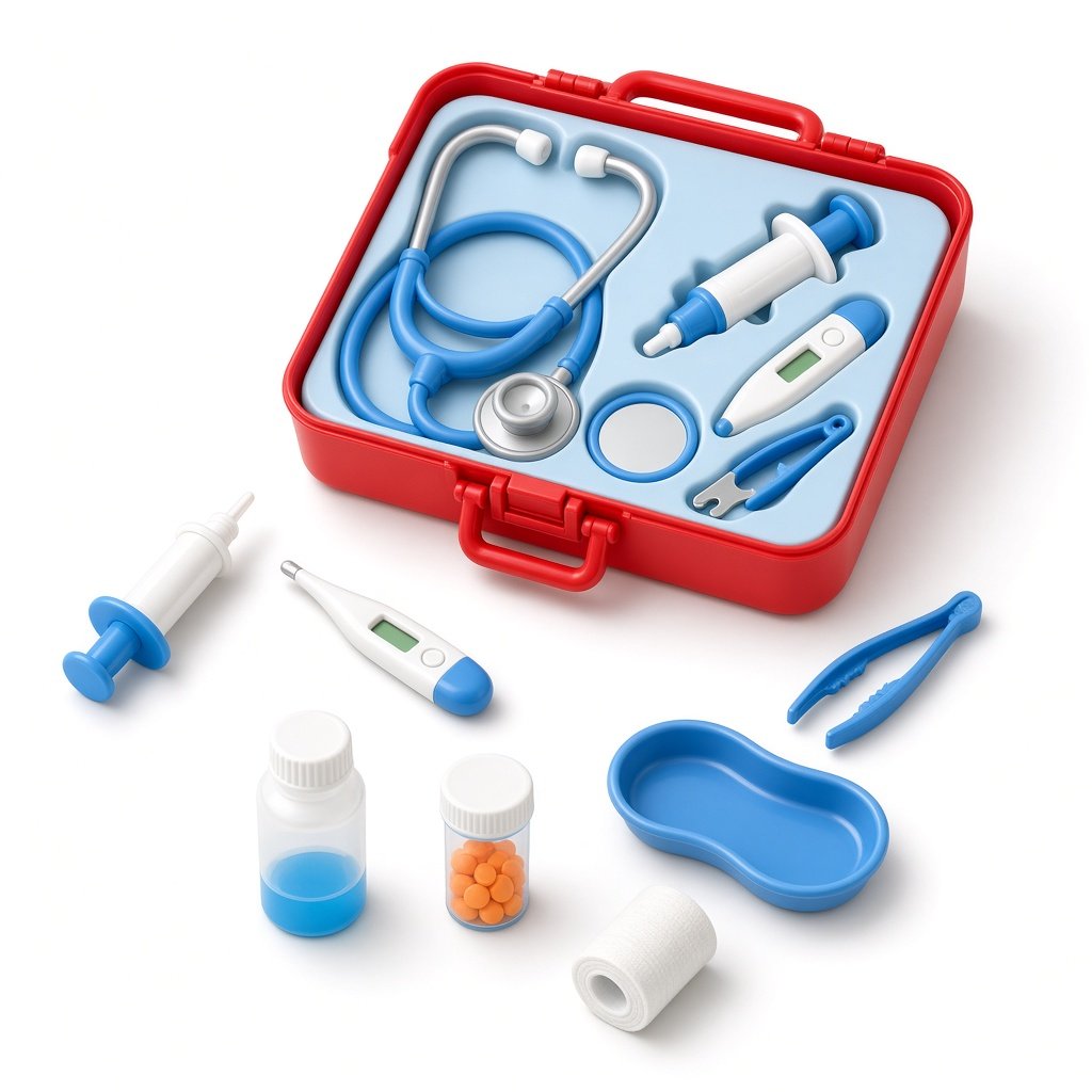 Panoplie de docteur 15 pièces
